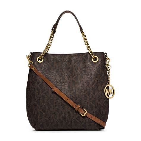 michael kors jet set medium logo shoulder bag|michael kors jet set saffiano.